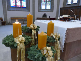 1. Advent in Sankt Crescentius (Foto: Karl-Franz Thiede)